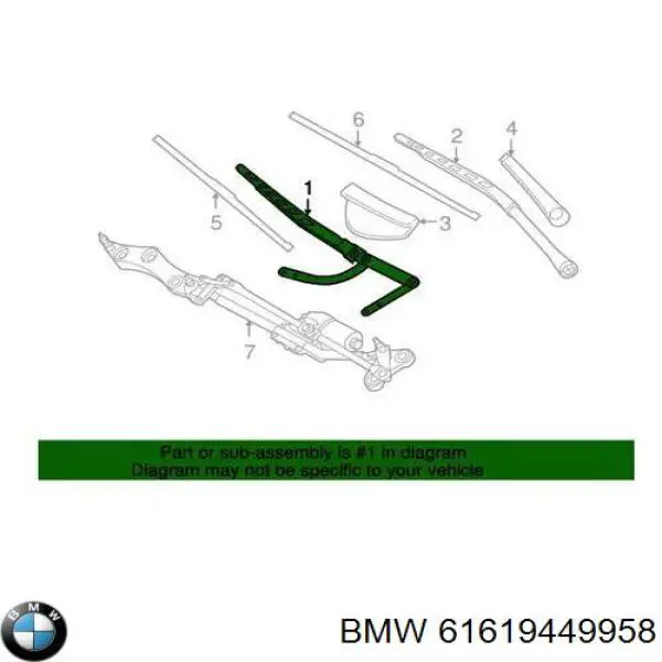 61619449958 BMW