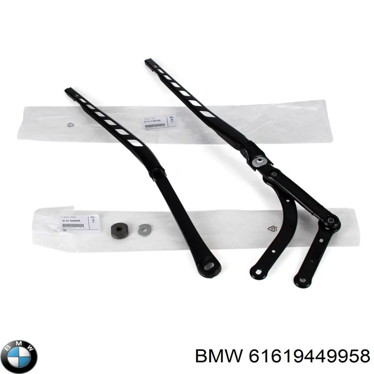 Brazo del limpiaparabrisas 61619449958 BMW
