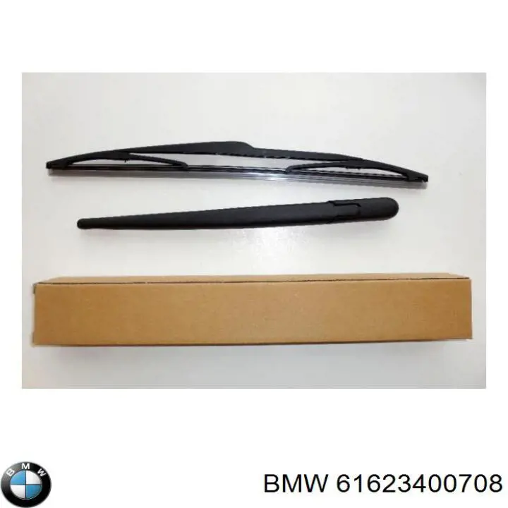Brazo del limpiaparabrisas, trasero 61623400708 BMW