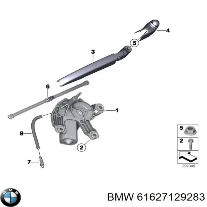  BMW 61627129283 precio, desde 8,29 EUR