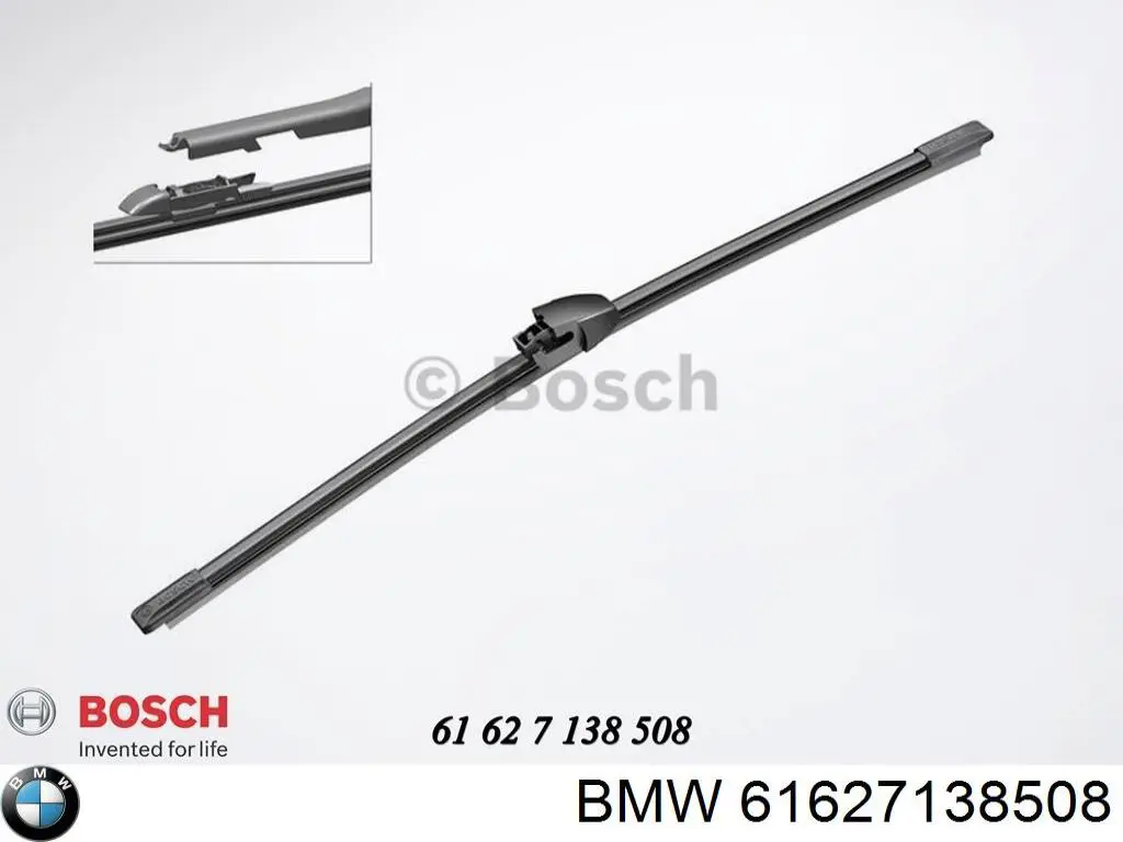 Comprar 61627138508 BMW Limpiaparabrisas traseros