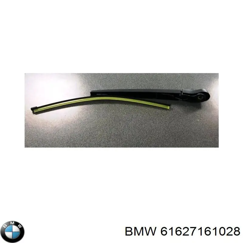 61627161028 BMW brazo del limpiaparabrisas, trasero