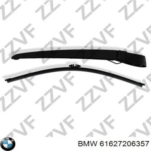 Comprar 61627206357 BMW Brazo del limpiaparabrisas, trasero