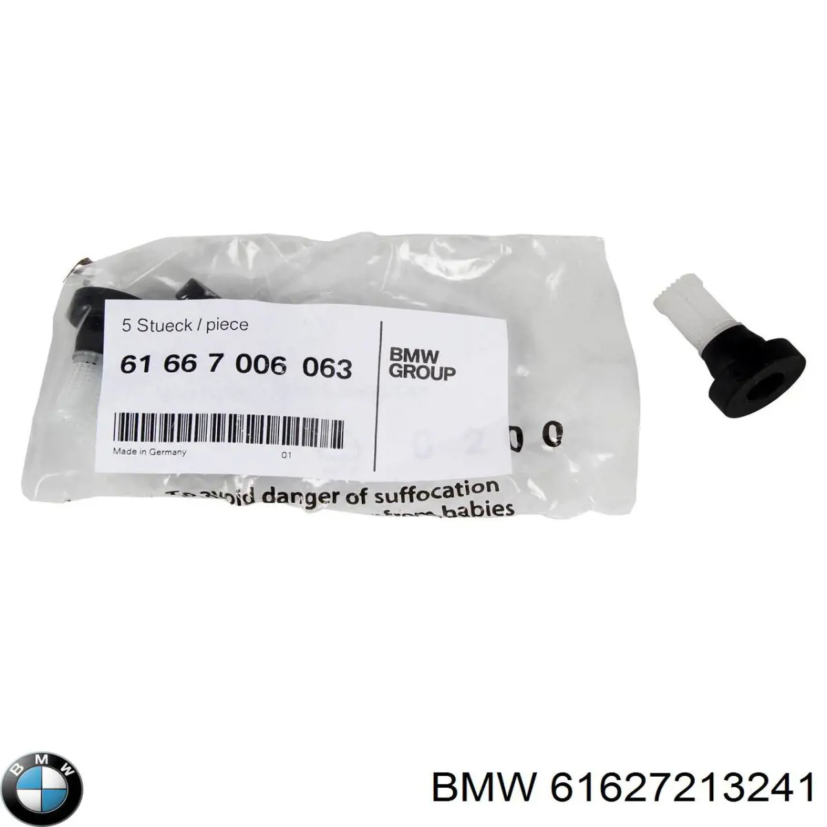 Limpiaparabrisas posterior BMW 61627213241
