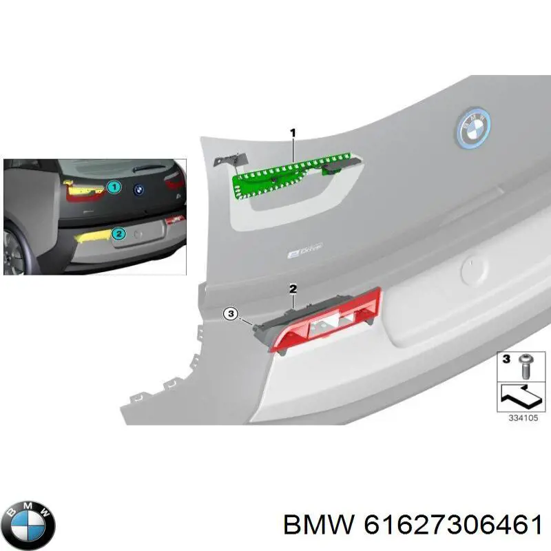 Escobilla del limpiaparabrisas trasero BMW 61627306461 precio, desde 7,85 EUR