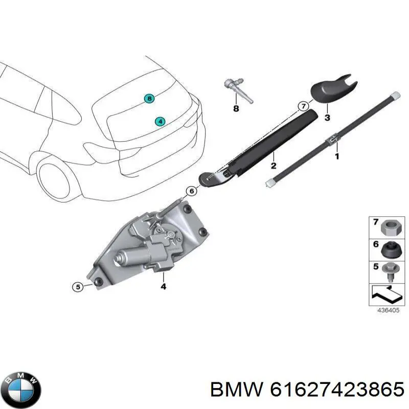  BMW 61627423865 precio, desde 30,04 EUR