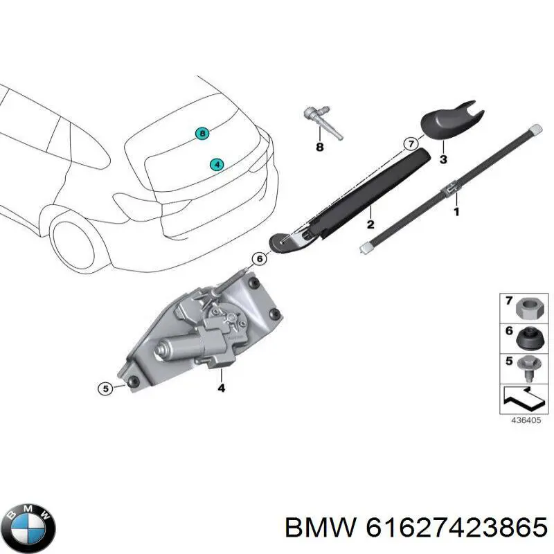 61627423865 BMW 