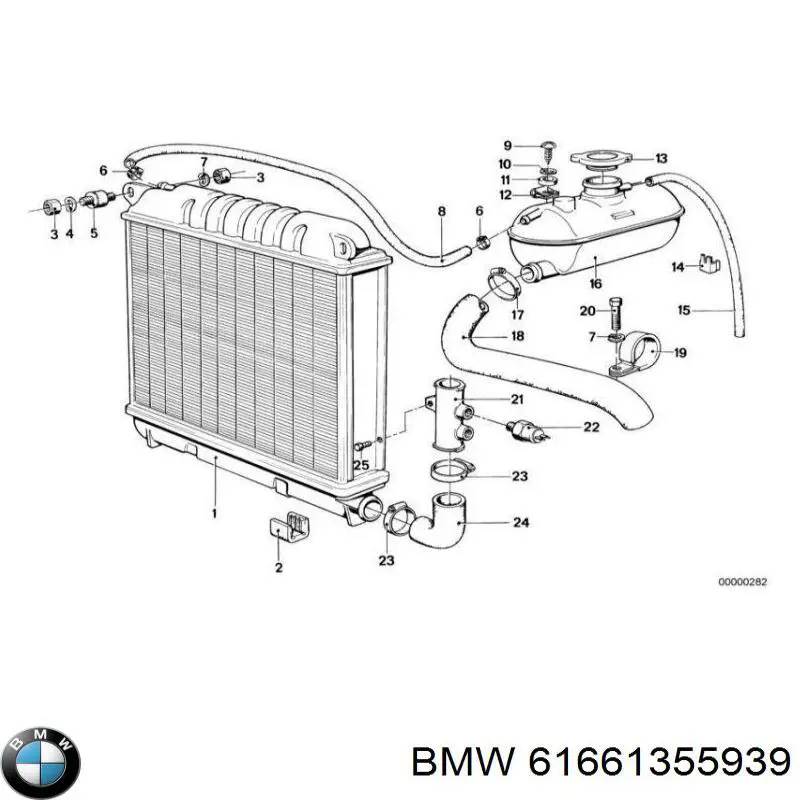  BMW 61661355939 precio, desde 12,10 EUR