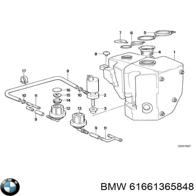  BMW 61661365848 precio, desde 16,46 EUR