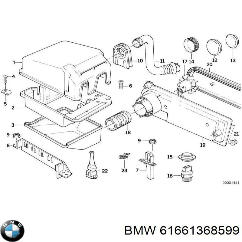 61661368599 BMW 