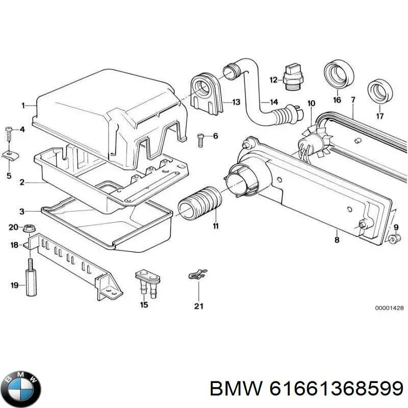 Comprar 61661368599 BMW 