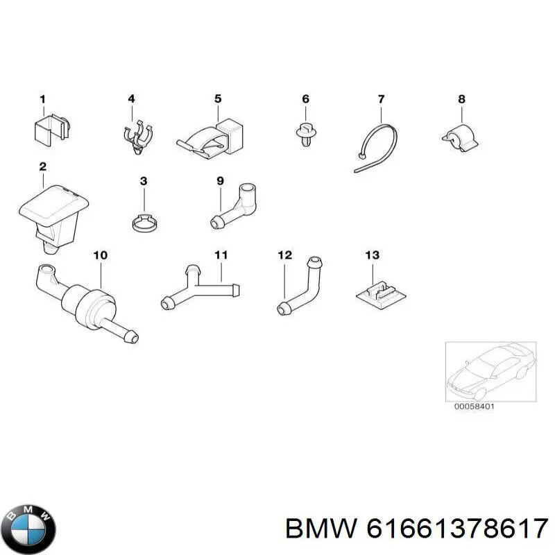  61661378617 BMW