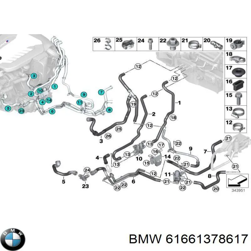 61661378617 BMW