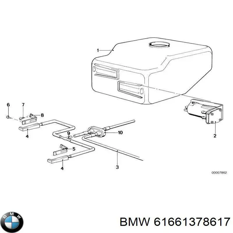  BMW 61661378617 precio, desde 13,01 EUR