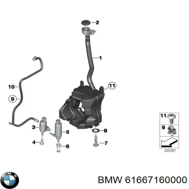 BMW 61667160000 precio, desde 5,11 EUR