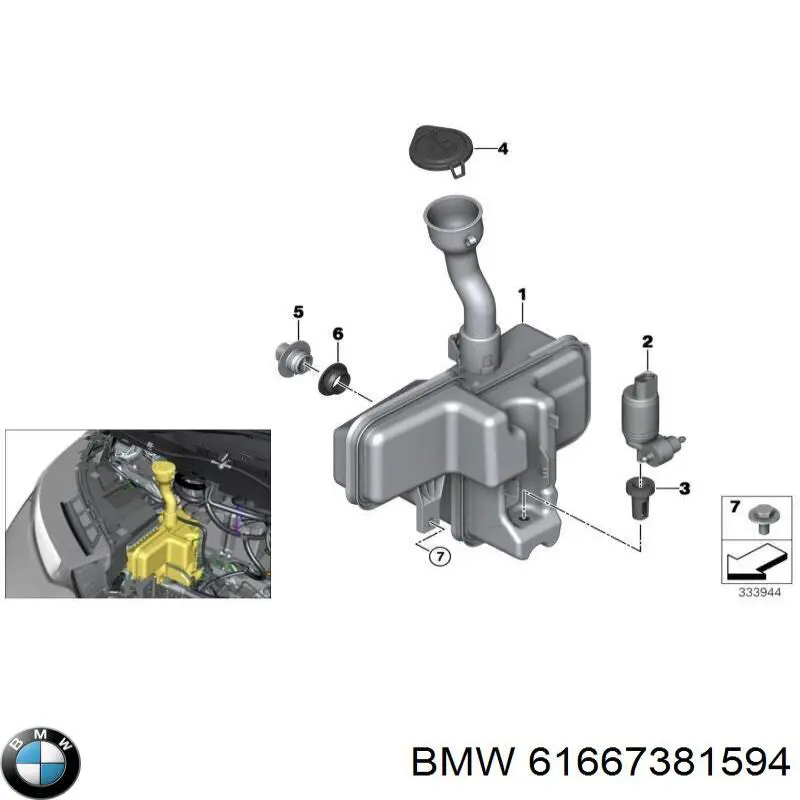 BMW 61667381594 precio, desde 77,34 EUR