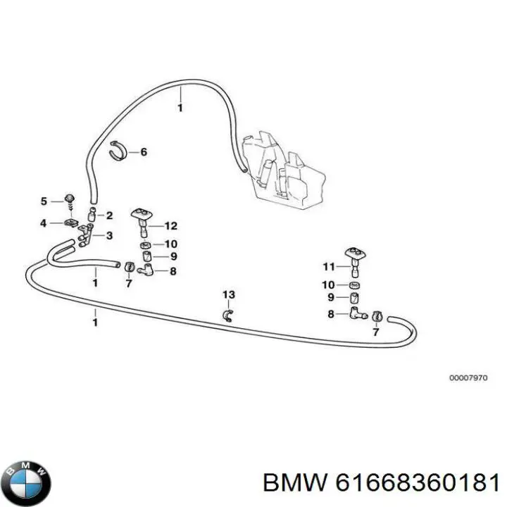 Comprar 61668360181 BMW 