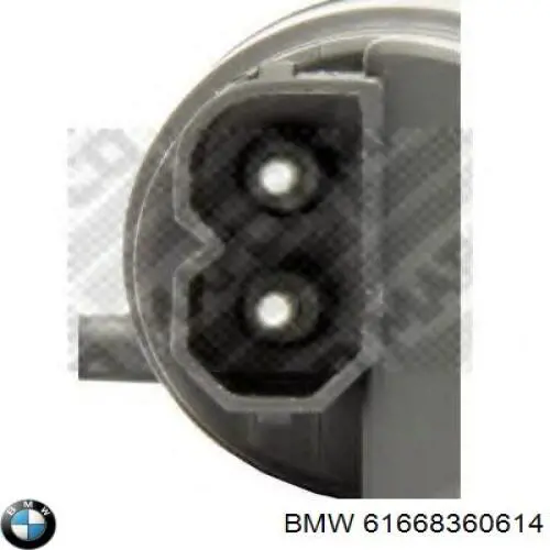 Bomba de limpiaparabrisas delantera BMW 61668360614