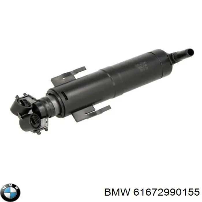 Tobera de agua regadora, lavado de faros, delantera BMW 61672990155