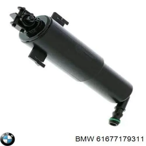 Soporte de inyector del lavafaros (cilindro elevador) 61677179311 BMW