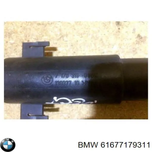 Soporte de inyector del lavafaros (cilindro elevador) BMW 61677179311