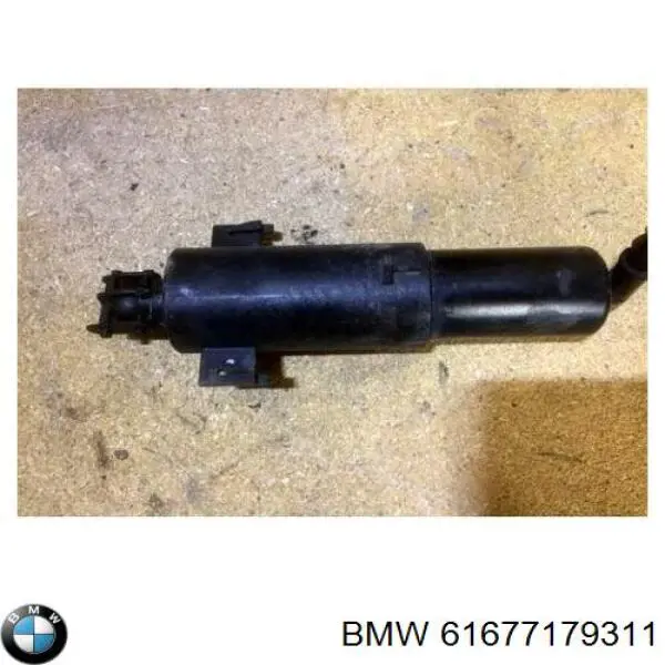 61677179311 BMW Soporte de inyector del lavafaros (cilindro elevador)
