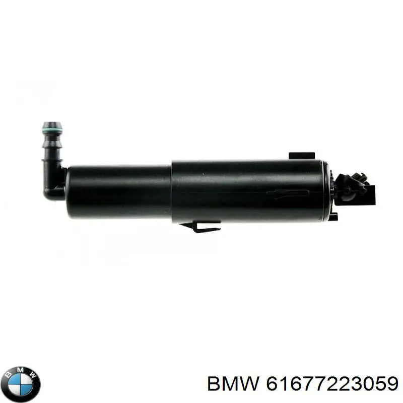 61677223059 BMW tobera de agua regadora, lavado de faros, delantera izquierda