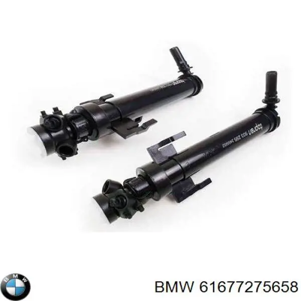 61677380422 BMW tobera de agua regadora, lavado de faros, delantera derecha