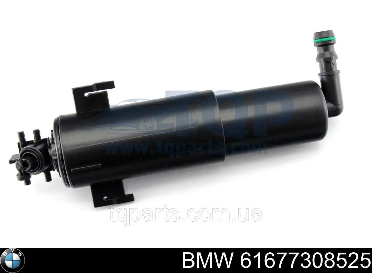 61677308525 BMW tobera de agua regadora, lavado de faros, delantera izquierda