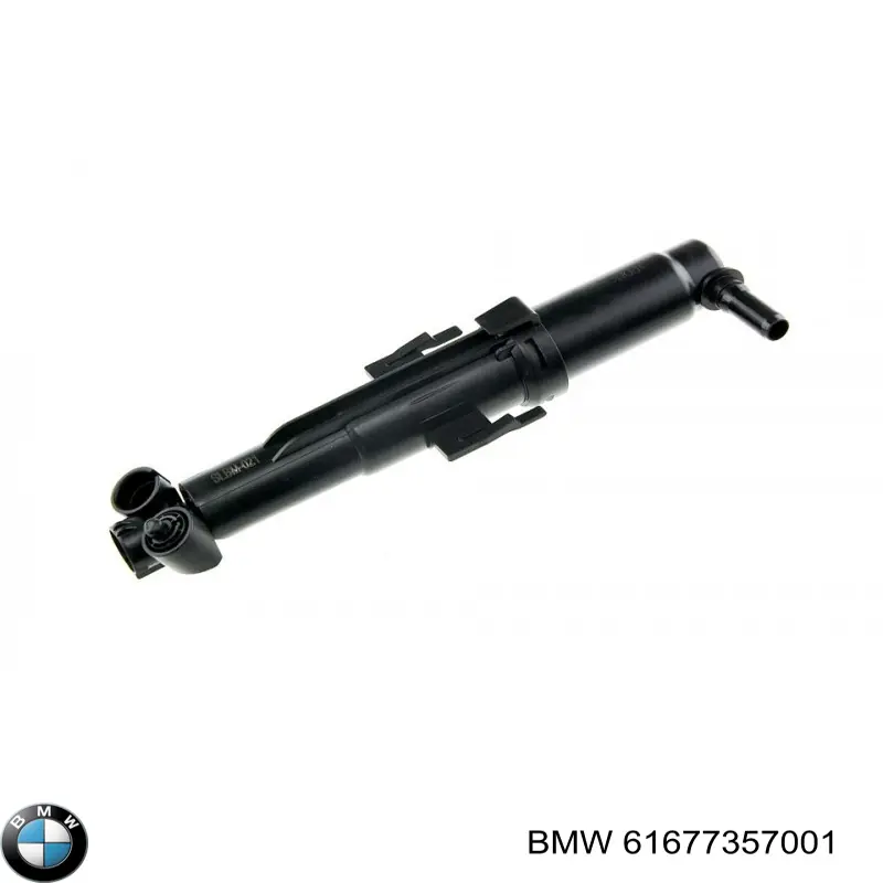 Tobera del lavafaros delantero izquierdo 61677357001 BMW
