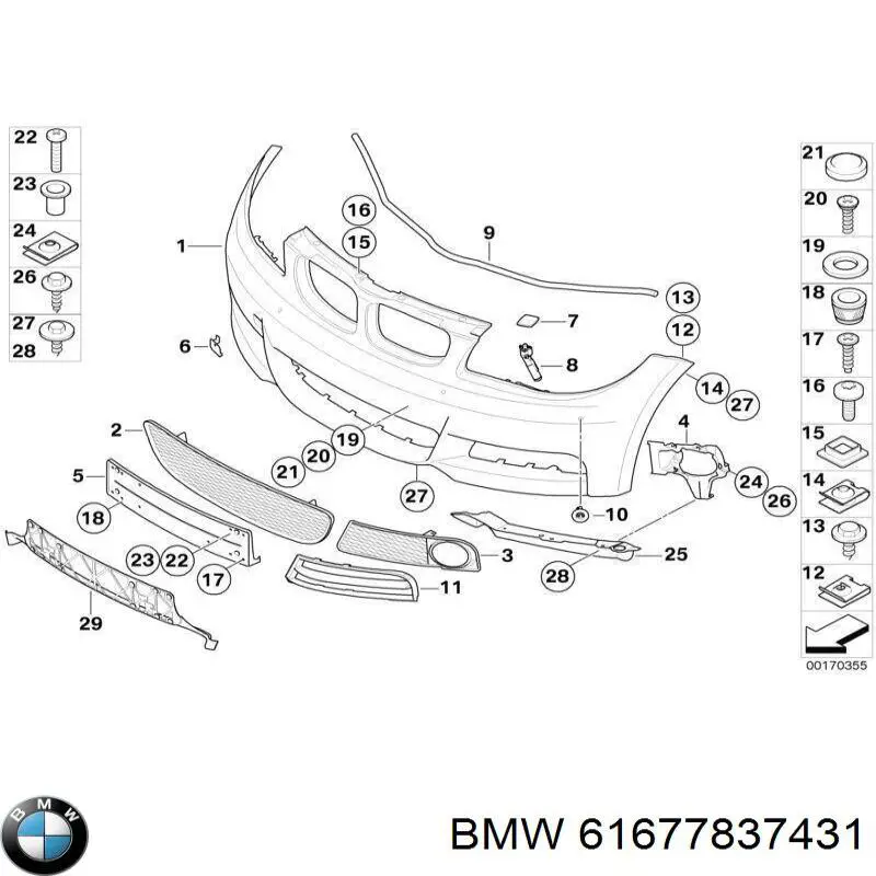 61677837431 BMW 
