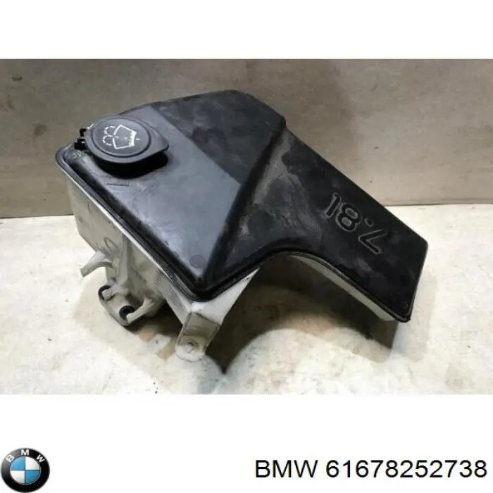 Depósito de líquido lavafaros BMW 61678252738