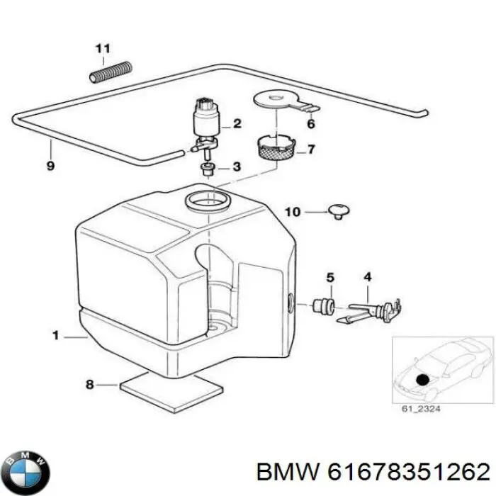 Comprar 61678351262 BMW Filtro secador de aire acondicionado