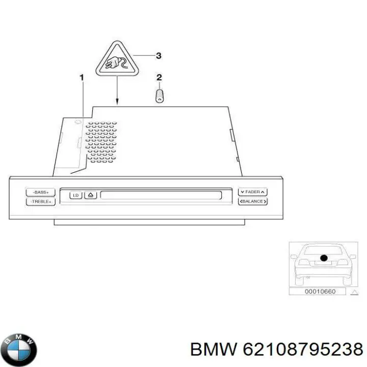 62108795238 BMW Tablero de instrumentos