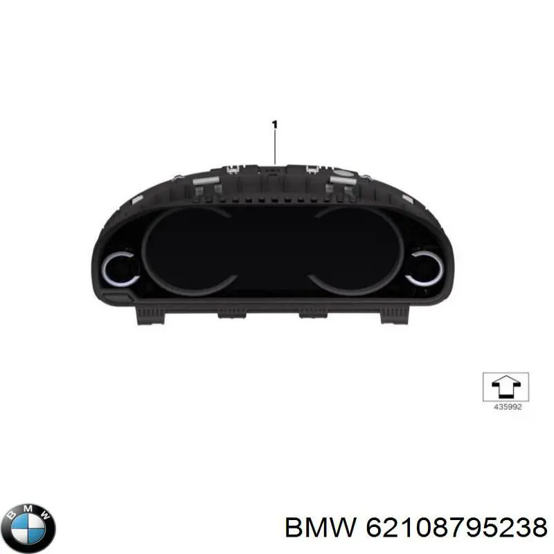 Tablero de instrumentos BMW 62108795238 precio, desde 442,86 EUR