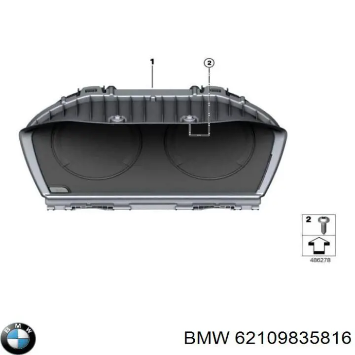 Comprar 62109840915 BMW Cuadro instrumentos
