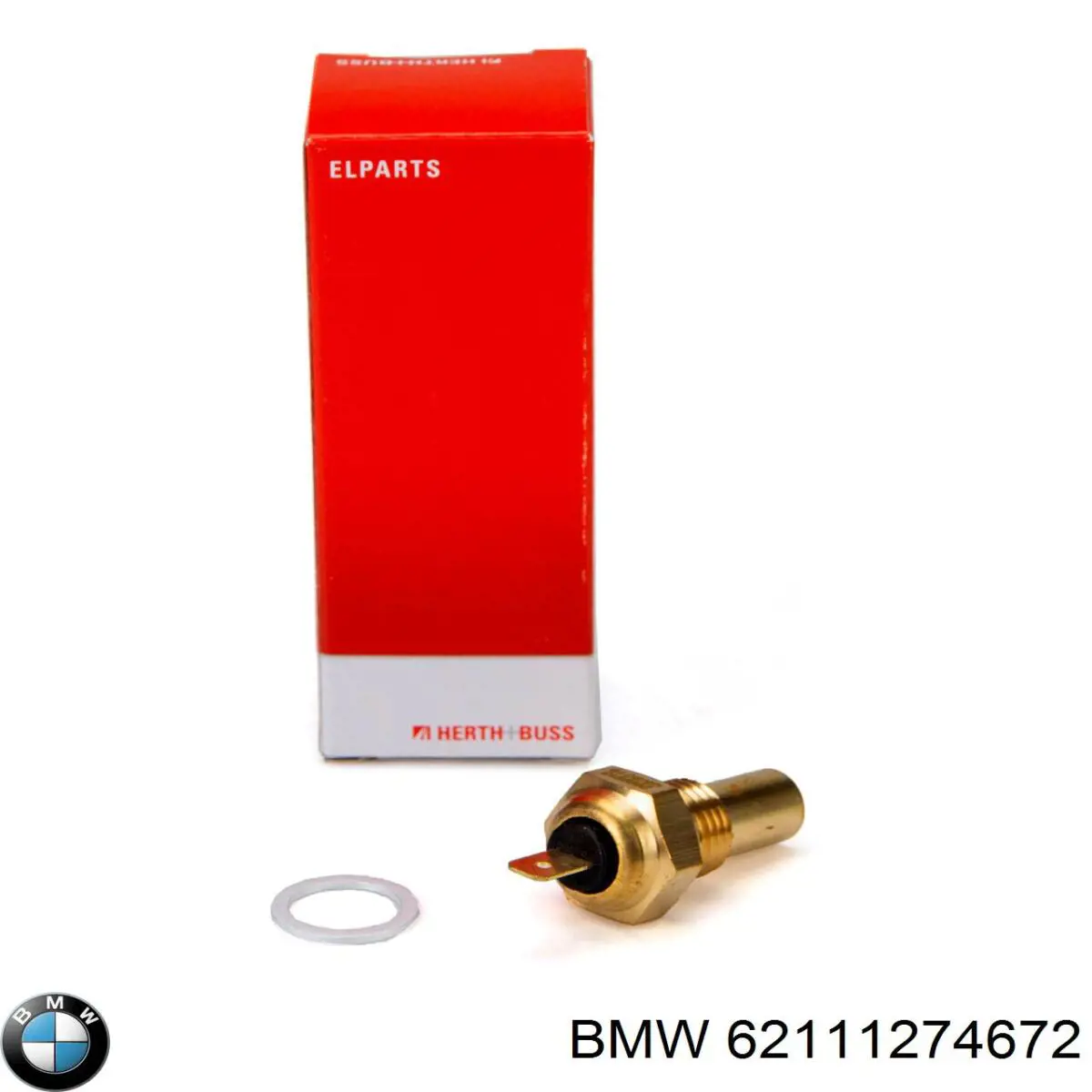 Sensor de temperatura del refrigerante BMW 62111274672