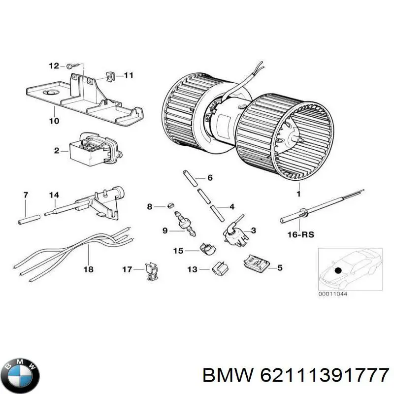 Comprar 62111391777 BMW 