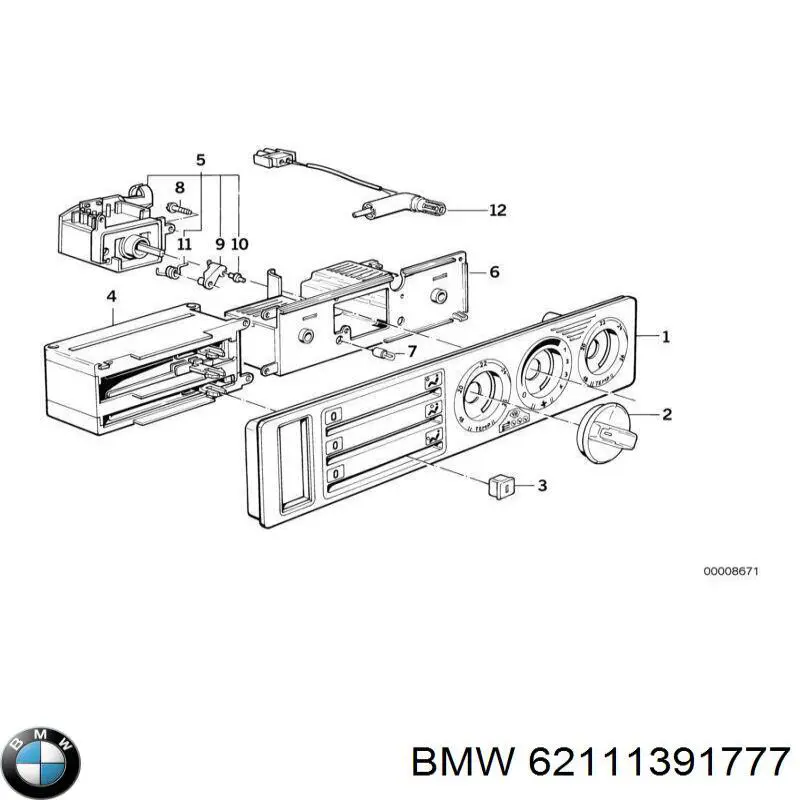  BMW 62111391777 precio, desde 25,70 EUR