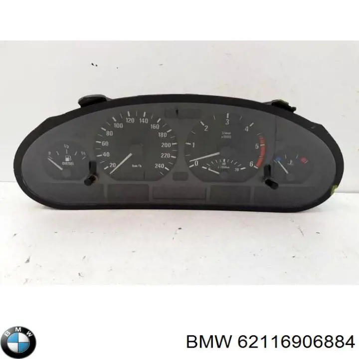 62116931245 BMW tablero de instrumentos (panel de instrumentos)