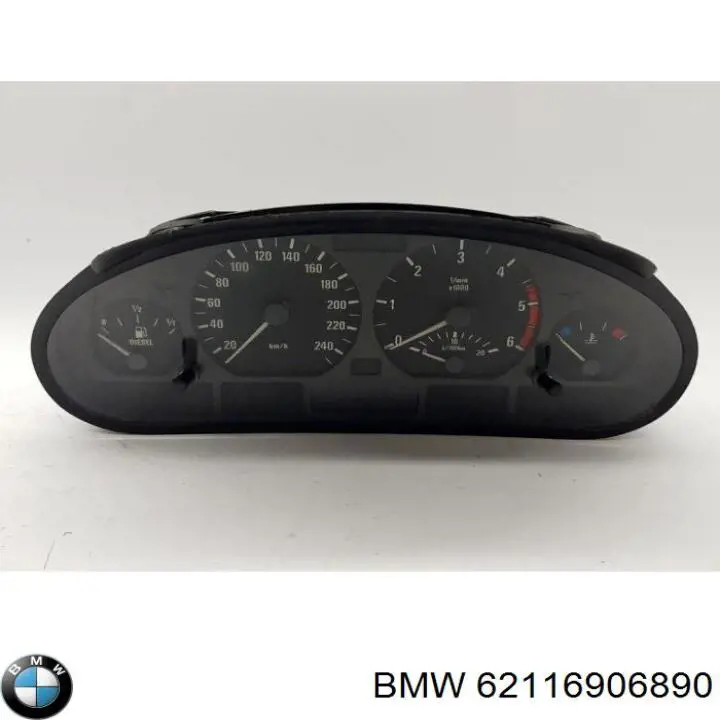 62116906890 BMW tablero de instrumentos (panel de instrumentos)