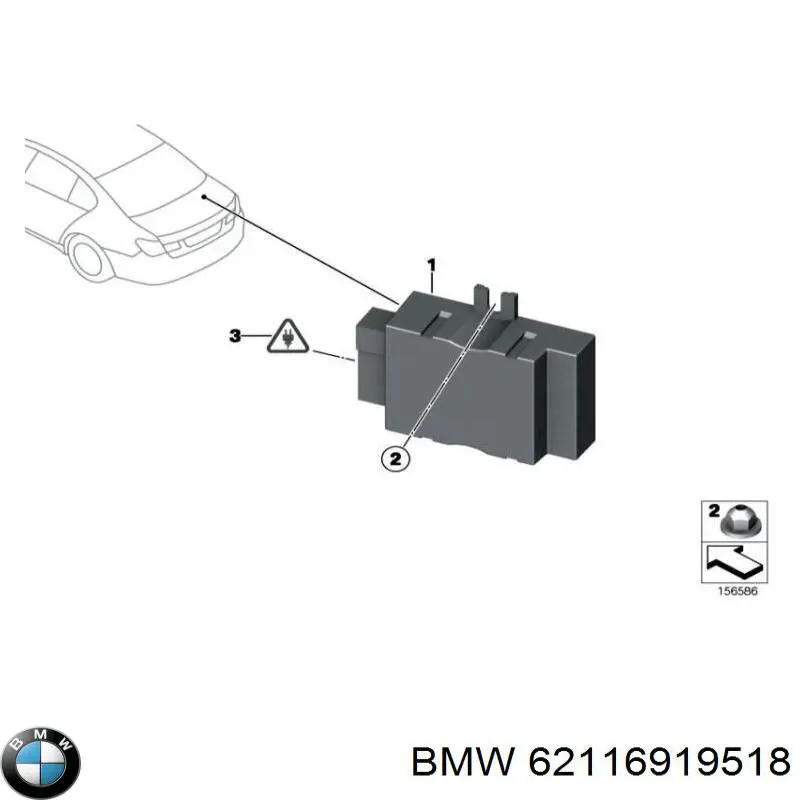 62116919518 BMW 