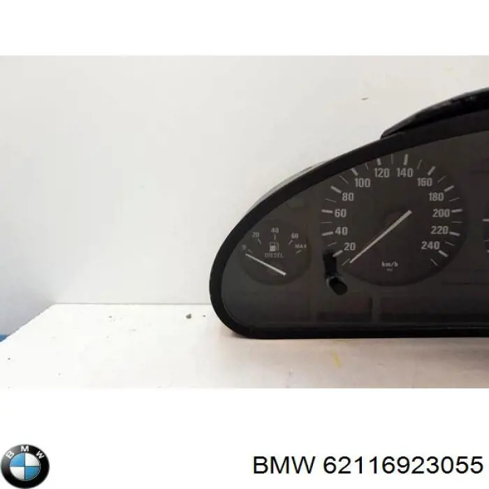 62116906120 BMW tablero de instrumentos (panel de instrumentos)