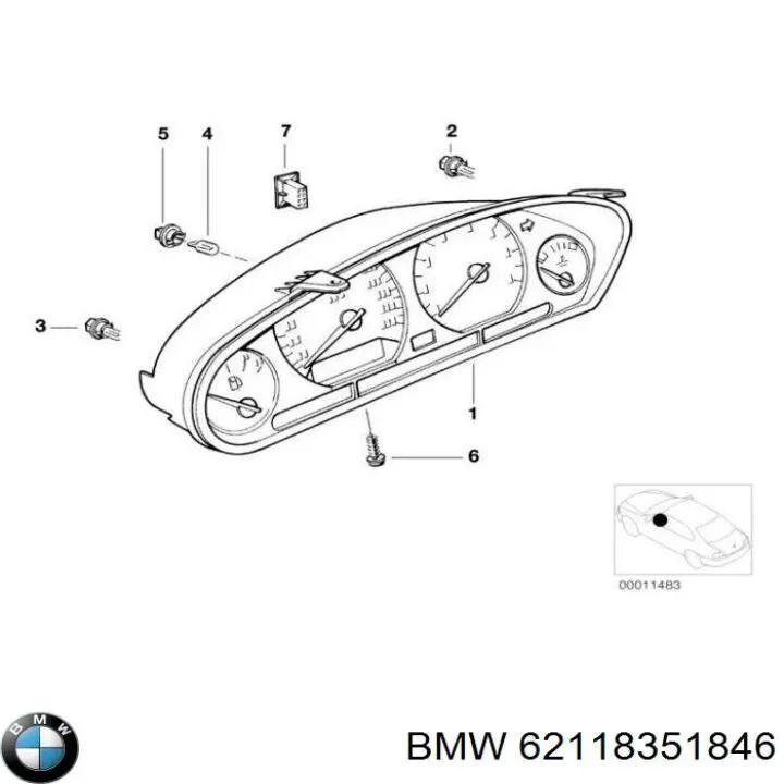 62118351846 BMW