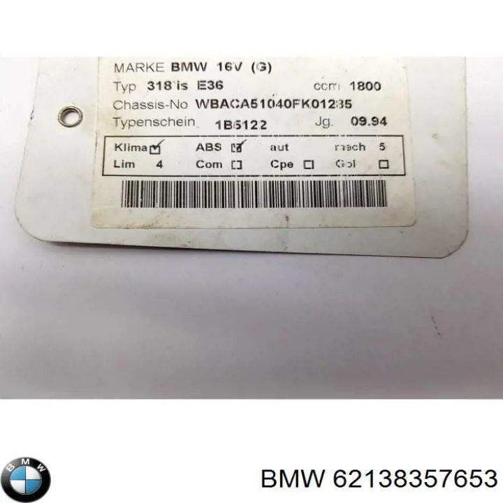 Comprar 62138363579 BMW Unidad de control aire acondicionado