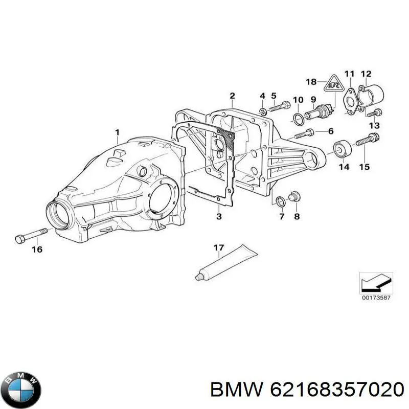 Sensor velocimetro BMW 62168357020 precio, desde 99,03 EUR