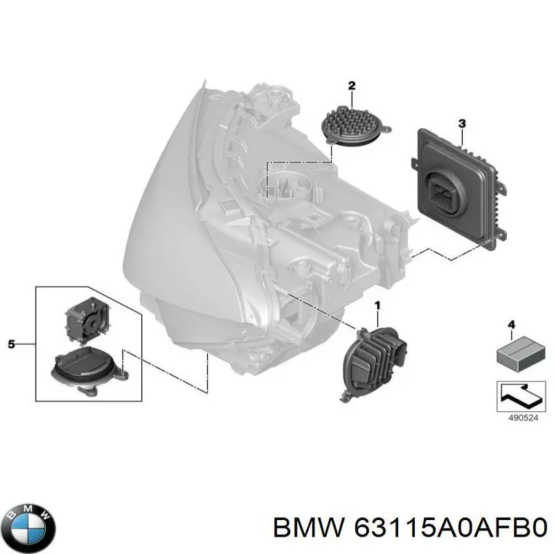 63115A0AFB0 BMW