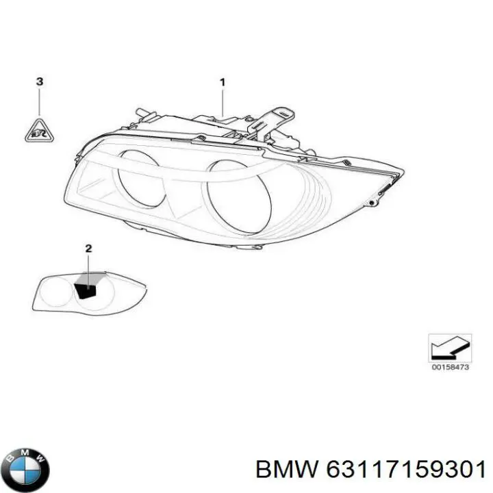 Comprar 63117159301 BMW Faro delantero izquierdo