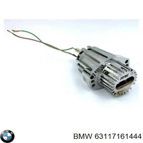 Bombilla halógena, luz alta/baja 63117161444 BMW
