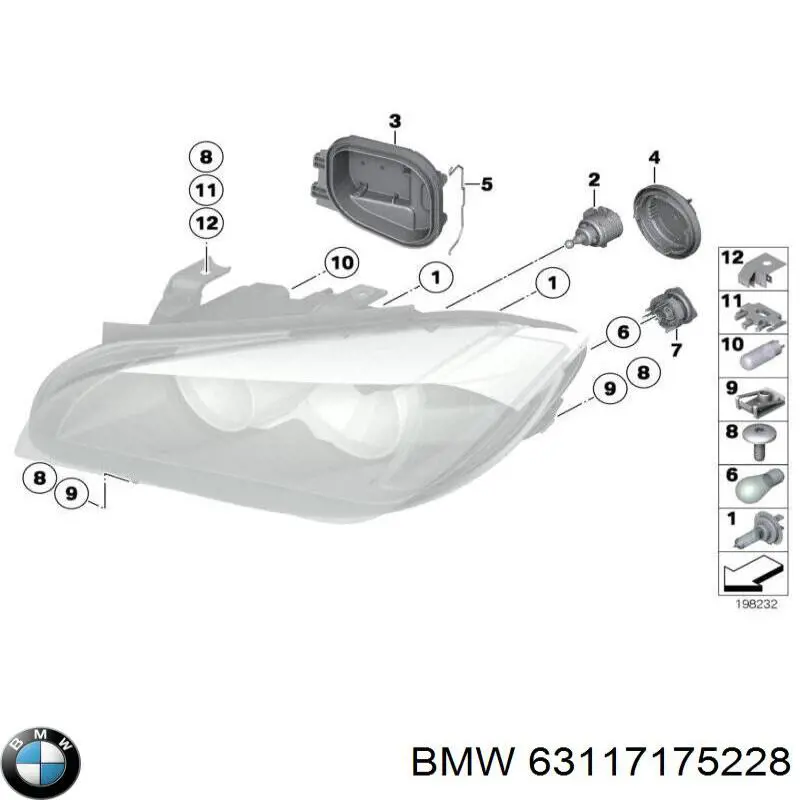 63117175228 BMW